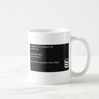 SQL Computer Mug Kaffeetasse