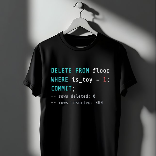 SQL DELETE FROM Boden Codierwitz T-Shirt (Von Creator hochgeladen)
