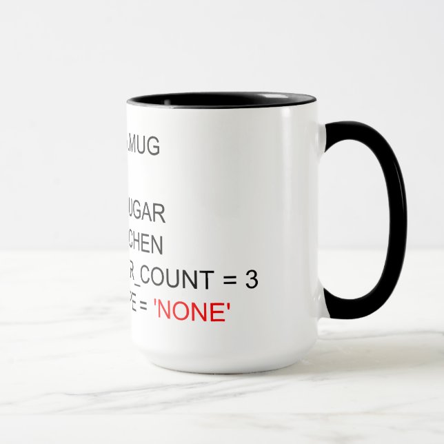SQL-PROGRAMMIERUNGStee-TASSE Tasse (Rechts)