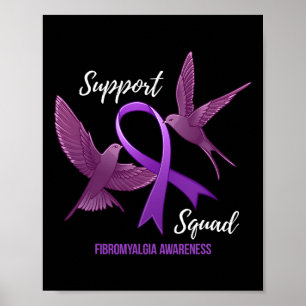 Squad Fibromyalgie Bewusstsein Poster