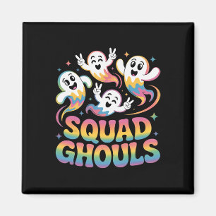 Squad Ghosts Matching Funny Halloween 7 Magnet