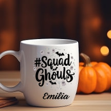 #Squad Ghouls nomme Mug d'Halloween pour les amis
