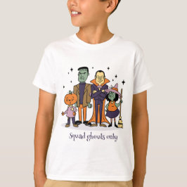 Squad Ghouls Only Halloween Kinder T-Shirt