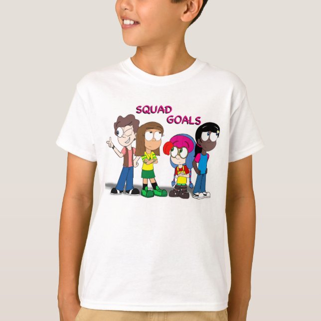 Squad Goals Shirt (Kid’s) (Vorderseite)