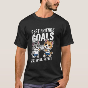 Squad Goals Volleyball - beste Freundinnen Volleyb T-Shirt