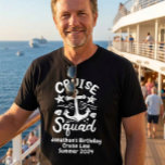 Squad Group Friends Custom Birthday White T-Shirt<br><div class="desc">Dieses Design kann in dem Bereich personalisiert werden, der durch das Ändern des Fotos und/oder Textes zur Verfügung gestellt wird. Sie können auch angepasst werden, indem Sie auf Vorlage personalisieren klicken und dann auf die Schaltfläche klicken, um weitere Optionen anzupassen, um die Hintergrundfarbe zu löschen oder zu ändern, Text hinzuzufügen,...</div>