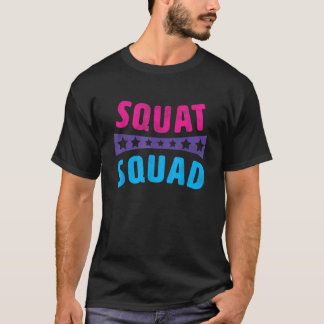 Squad Gym Design für Fitness Lifestyle F T-Shirt