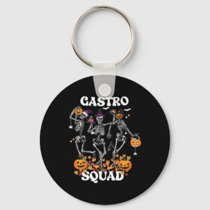 Squad Halloween Skeleton Dancing Endoscopy Nurse G Schlüsselanhänger