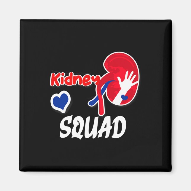 Squad Nephrologie Nurse Dialysis Techniker 2 Magnet (Vorne)