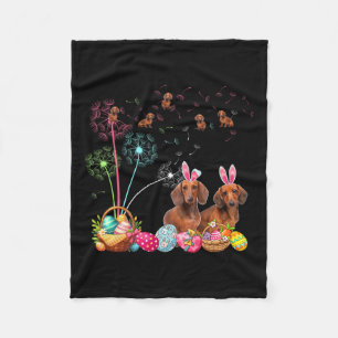 Squad Oaster Couple Bunny Dackeln Dandelu Hu Fleecedecke