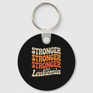 Squad Orange Ribbon Leukemia Blood Cancer Schlüsselanhänger