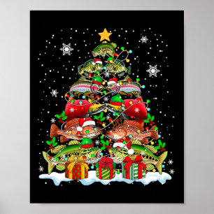 Squad Santa Lachs Byss Gruppe Fische Sammlung Poster
