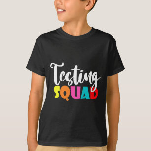 Squad-Shirt für Lehrer-Testlehrer T-Shirt