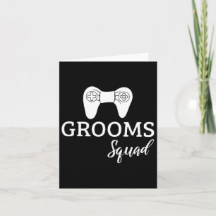 Squad Wedding Bachelor Party Wedding Party Fun Karte