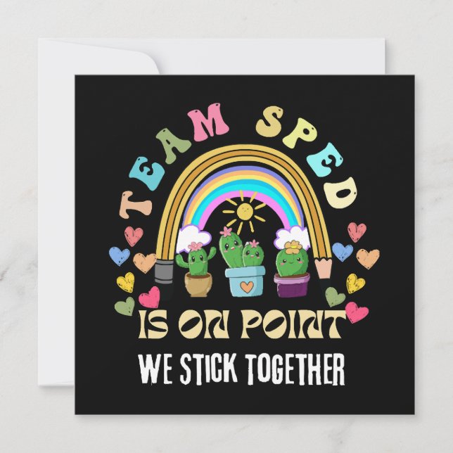 Squad wir Forever Sticky für Lehrer (Vorderseite)