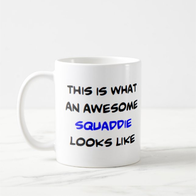 Squaddie, phantastisch kaffeetasse (Links)