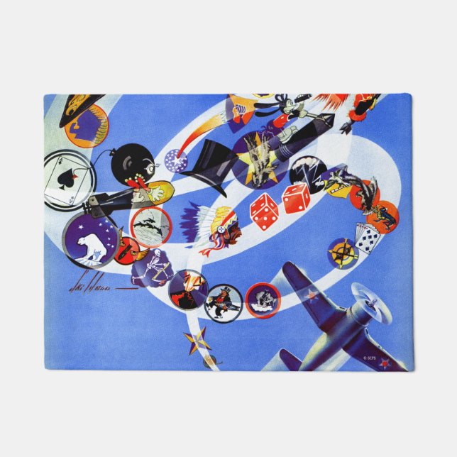 Squadron Insigna Fußmatte (Vorderseite)