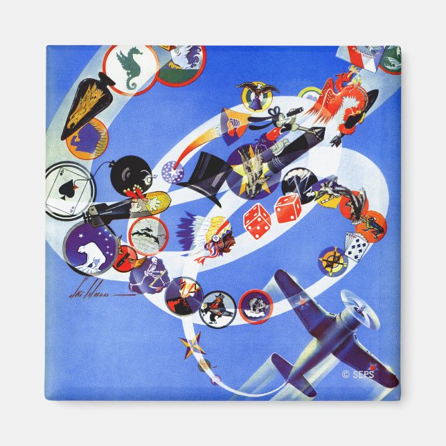 Squadron Insigna Magnet (Vorne)