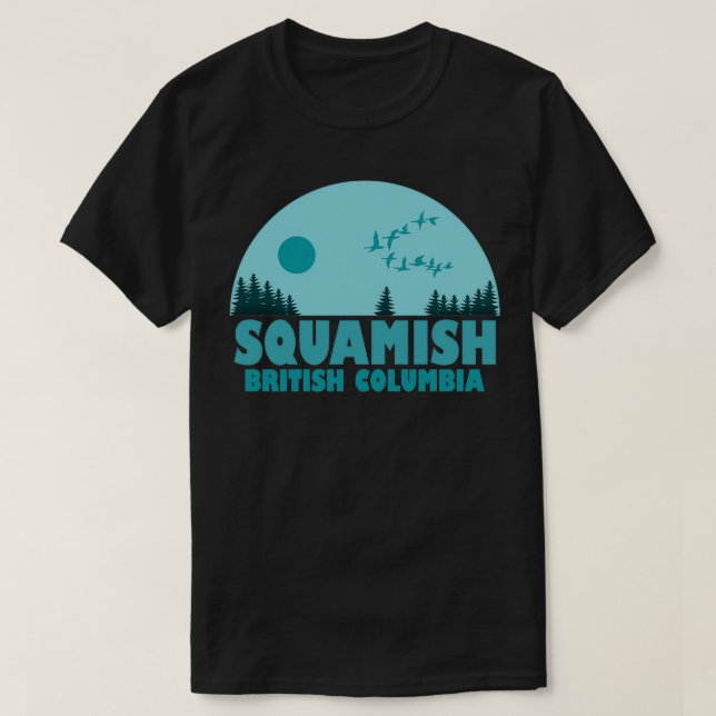 Squamish British Columbia T-Shirt (Design vorne)