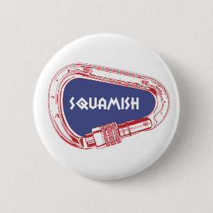 Squamish Climbing Carabiner Button