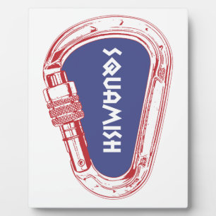 Squamish Climbing Carabiner Fotoplatte