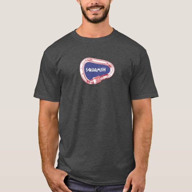 Squamish Climbing Carabiner T-Shirt (Vorderseite)