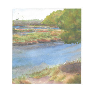 Squamscott River bei Newfields 31 juli 2015 Notizblock