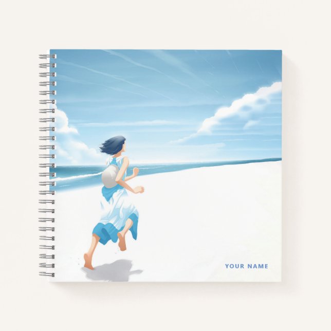 Squar Carnet Whimsical Art Japonais (Devant)