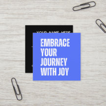 Square Biz Card - Ihre Reise mit Freude gestalten