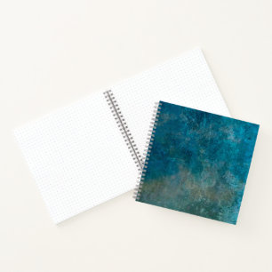Square Bullet Journal mit Aquamariner Hardcover Notizbuch