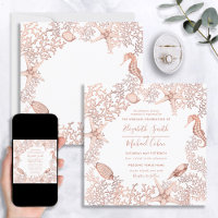 Square Copper Corraleath Script Starfish Beach