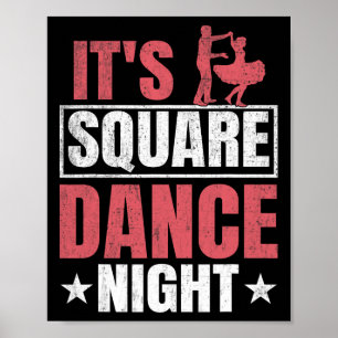 Square Dance Caller Square Dancing Crew Square Dan Poster