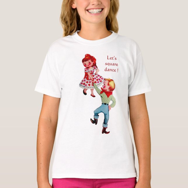 Square Dance Kids T-Shirt (Vorderseite)