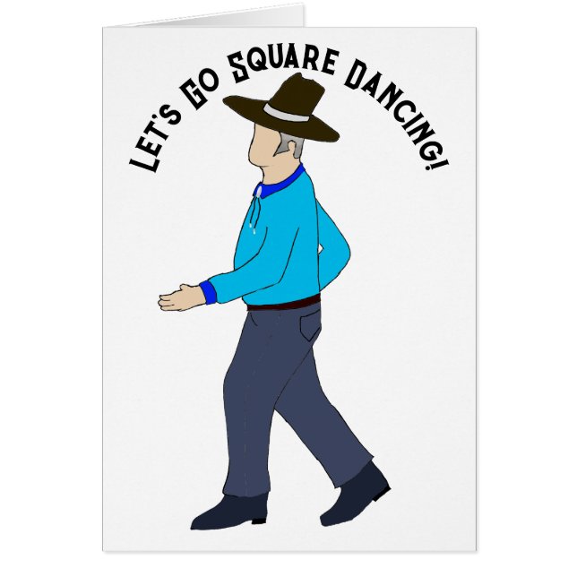 Square Dance Mann Gruß (Vorne)