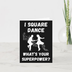 Square Dance Square Dancing Was ist Ihre Supermach Karte