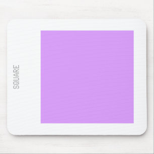 Square - Easter Purple and White Mousepad