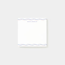 Square Elegant wavy border soft pastel