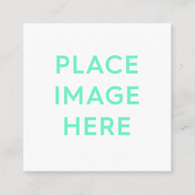 Square Encryption Card Begleitkarte (Vorderseite)