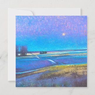 Square Flat Note Card Dankeskarte