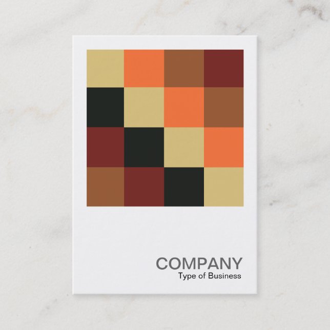 Square Foto 0521 - Farbquadrate 04 Visitenkarte (Vorderseite)