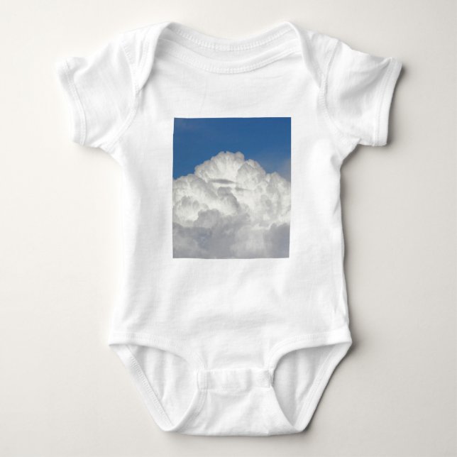 Square Foto - Cloud Baby Strampler (Vorderseite)