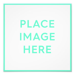 Square Foto Erweiterung Print - 12" x 12"