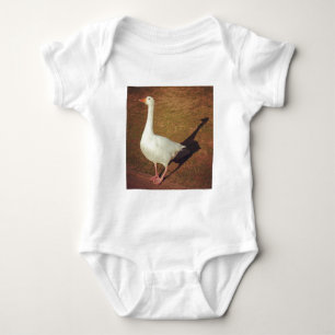 Square Foto - Gänse Baby Strampler