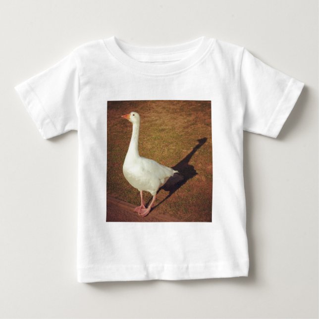 Square Foto - Gänse Baby T-shirt (Vorderseite)