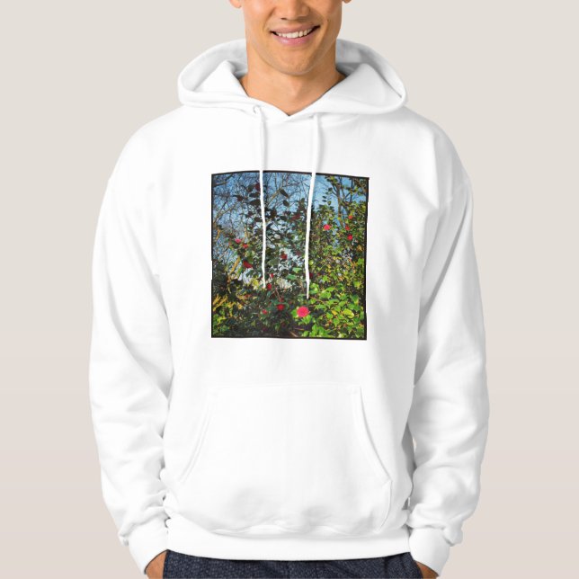 Square Foto - Magnolia Bush 01 Hoodie (Vorderseite)