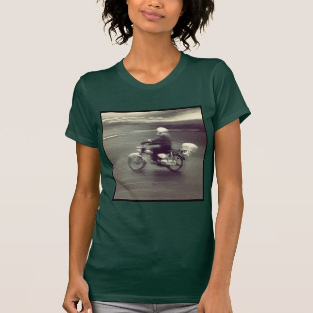 Square Foto - Speedy Moped T-Shirt (Vorderseite)