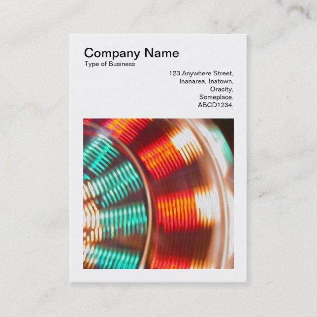 Square Foto (v3) - Riesenrad Visitenkarte (Vorderseite)