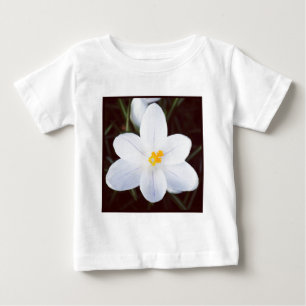 Square Foto - White Crocus Baby T-shirt