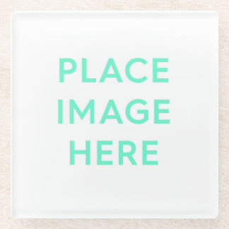 Square Glass Untersetzer