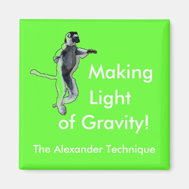 Square Green Magnet 2 (Vorne)